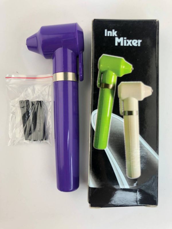 Mixer for mixing henna, pigments, dyes, purple