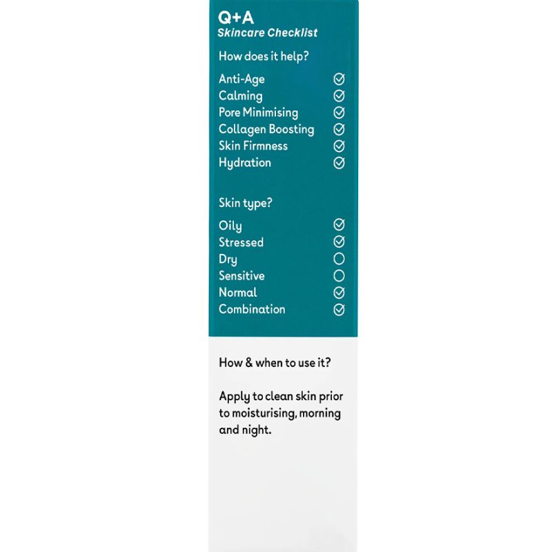 Q+A Zinc PCA Facial Serum, 30 ml