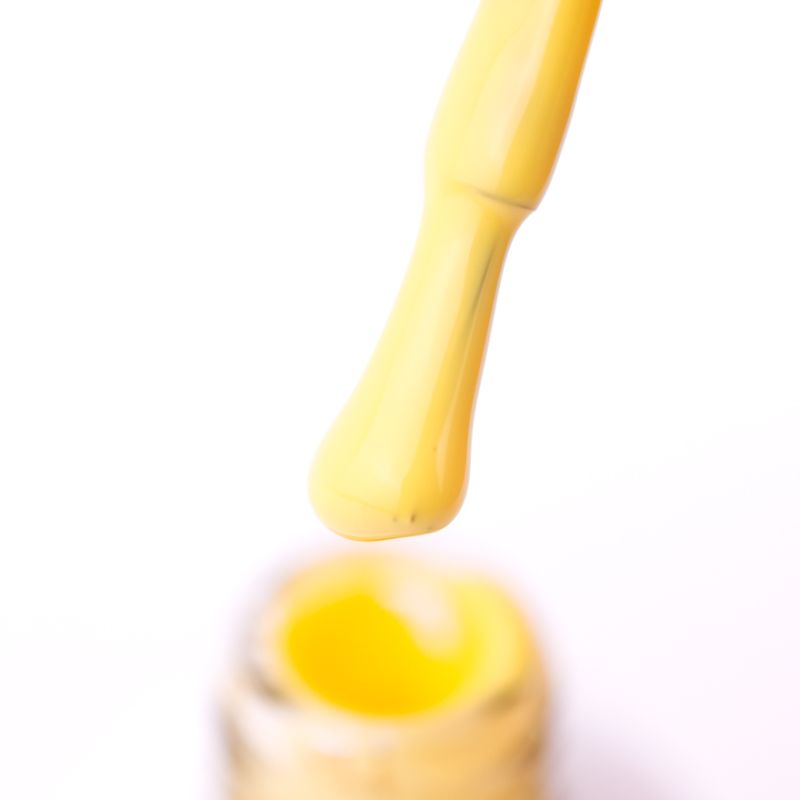 Gel Polish Atica GPM 254 Be Brave (yellow, enamel), 7.5 ml