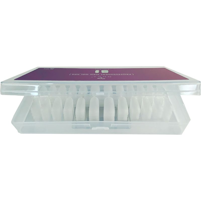 DNKa Gel tips for extensions Professional Nail Gel Tips Square, 240 pcs