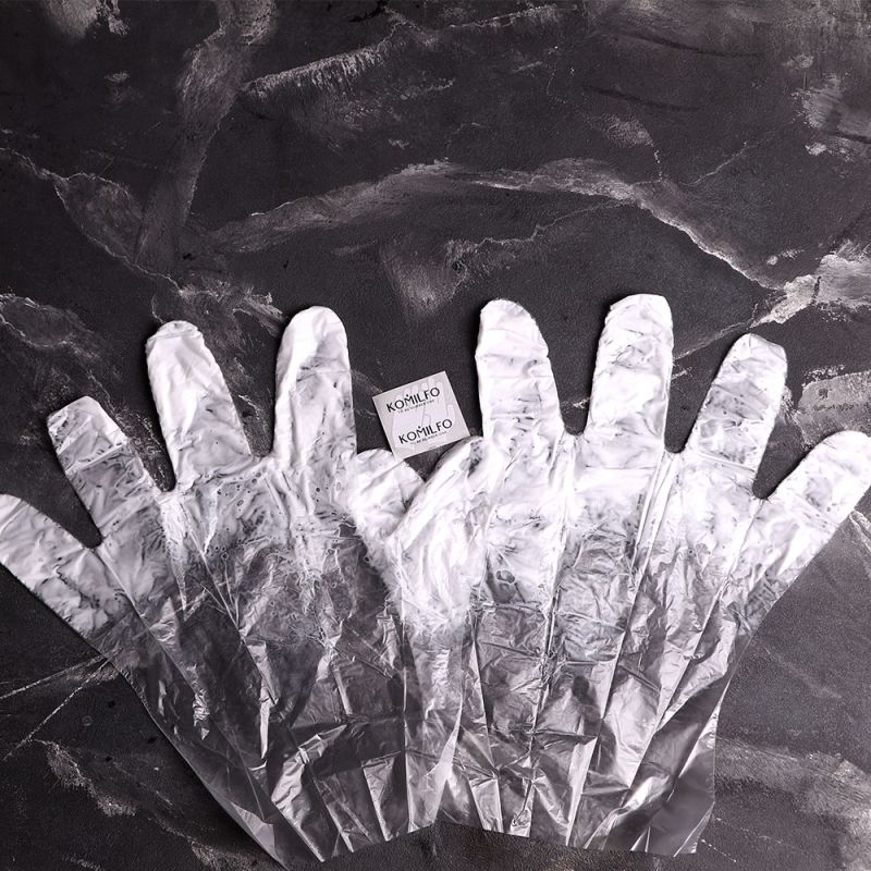 Komilfo SPA gloves for manicure, 25 pairs