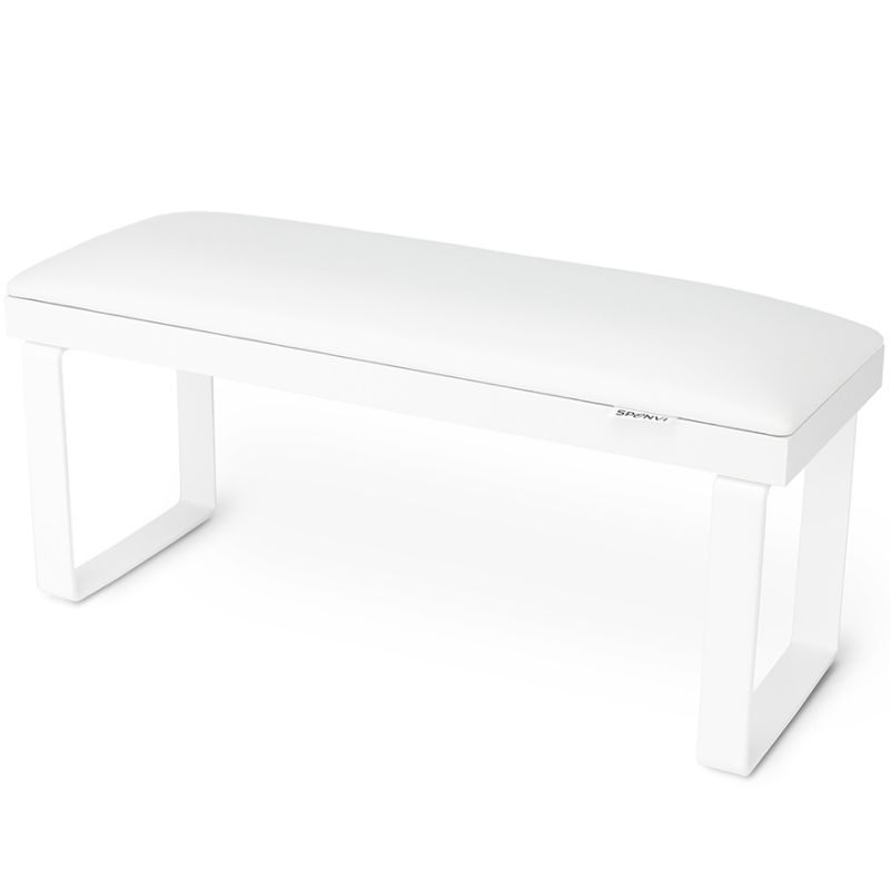 SPENVI Loft Total White manicure stand on removable metal legs