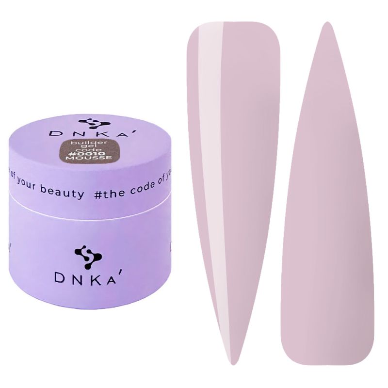 DNKa Гель для ногтей Builder Gel Mousse (HEMA/TPO FREE) 0010, 15 мл