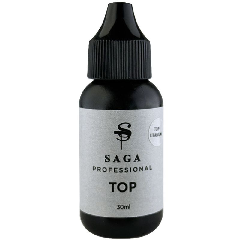 SAGA professional Топ без липкого слоя Titanium, 30 мл