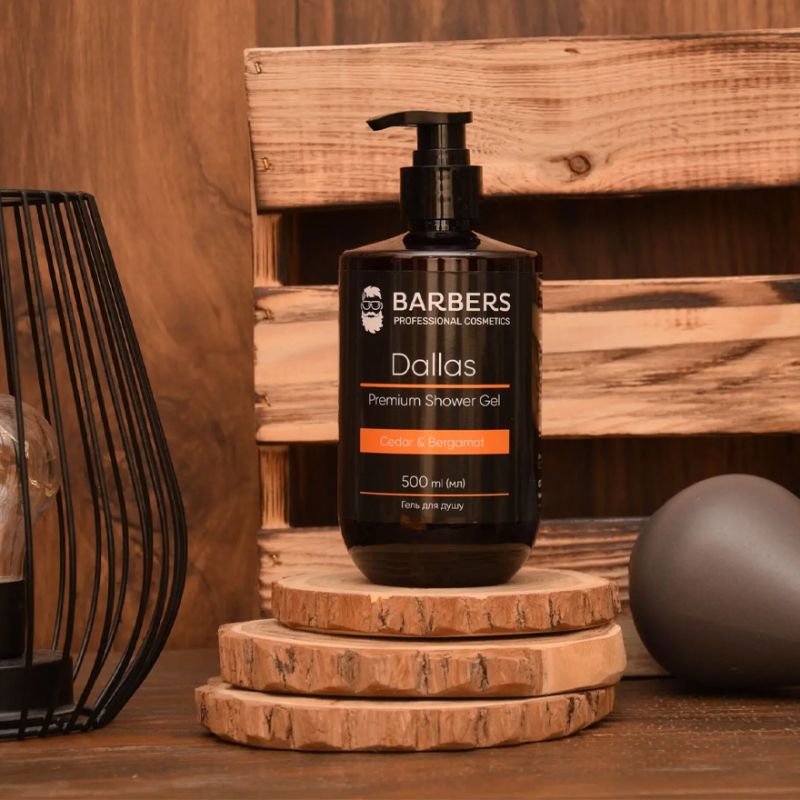 BARBERS Гель для душа Dallas, 500 мл