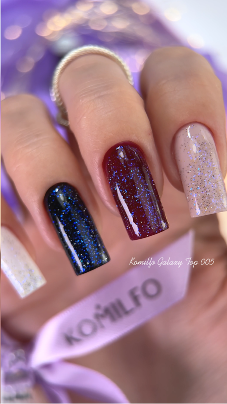 Komilfo Top for nails Galaxy Top 005, 8 ml