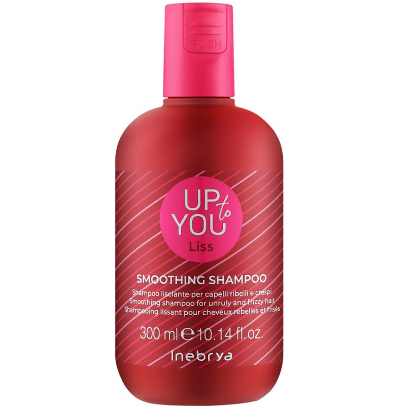 Inebrya Шампунь для разглаживания вьющихся волос Up To You Smoothing Shampoo, 300 мл