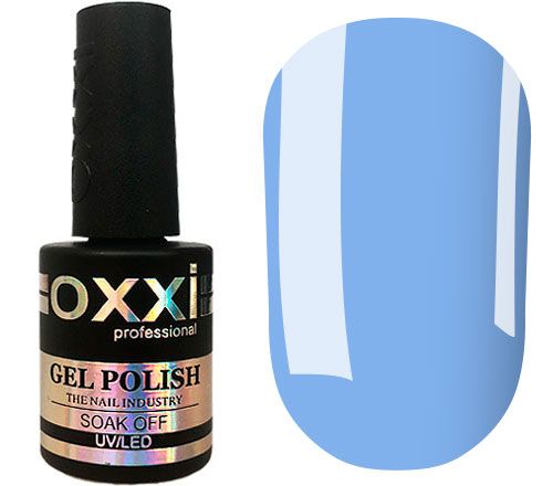 OXXI Гель-лак для ногтей №272 (небесный, эмаль), 10 мл