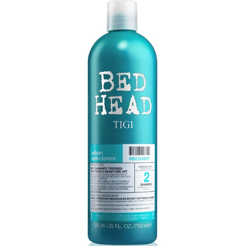 TIGI Bed Head Recovery Шампунь увлажняющий для сухих или поврежденных волос, 750 мл