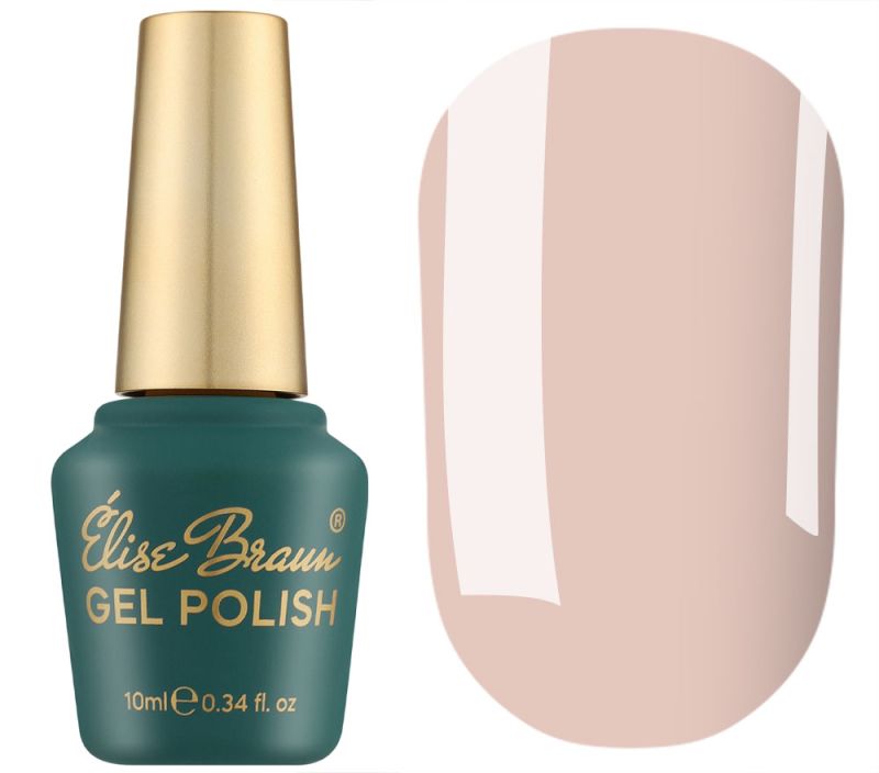 ELISE BRAUN Milky Peach Top Топ для нігтів, 10 мл