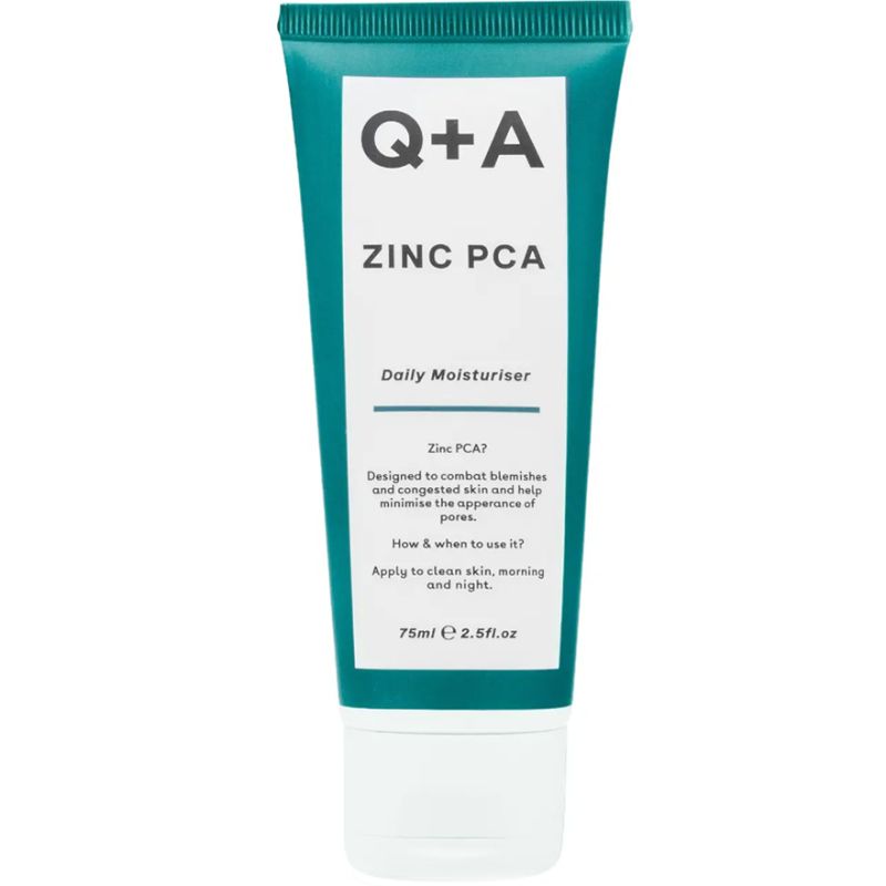 Q+A Face moisturizing cream Zinc PCA Daily Moisturizer, 75 ml