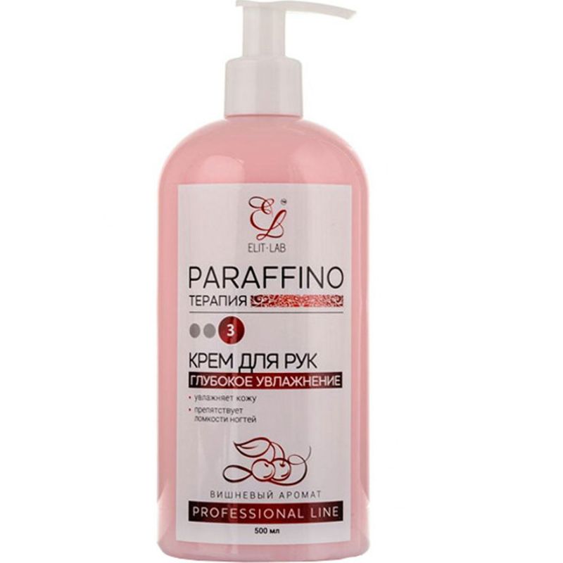 Elit-Lab hand cream Paraffino (cherry), 500 ml