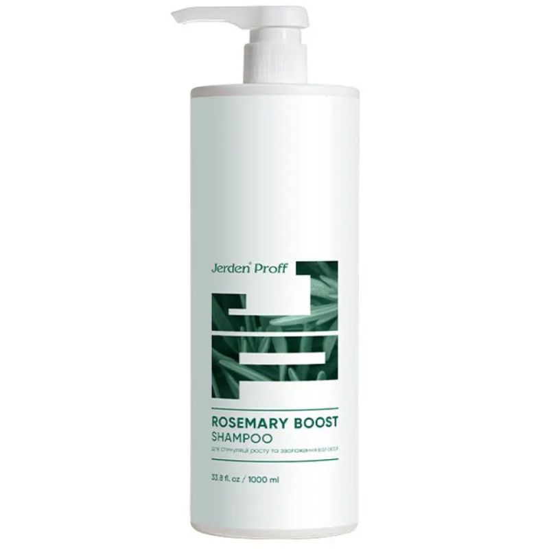Jerden Proff ROSEMARY BOOST Шампунь с розмариновым маслом для роста и увлажнения волос, 1000мл