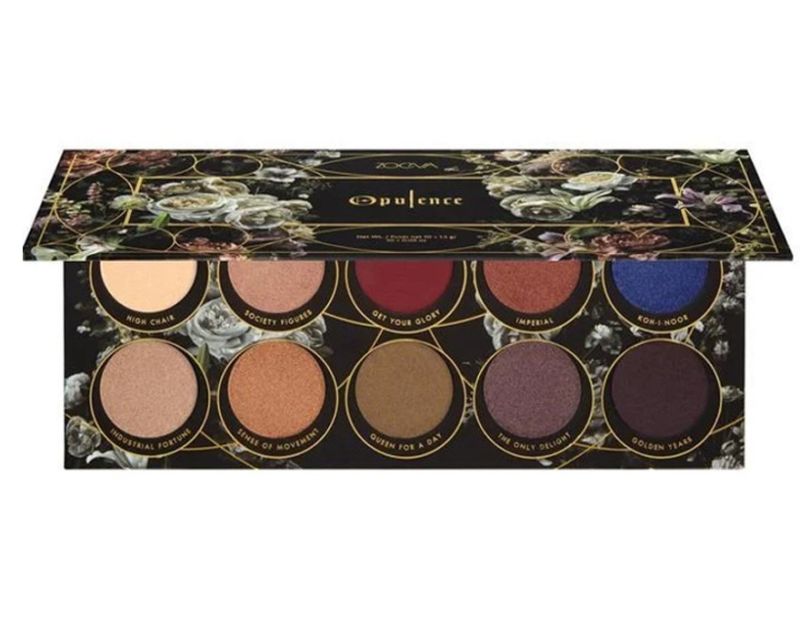ZOEVA Opulence Eyeshadow Palette - eye shadow palette, 10 x 1.5 g