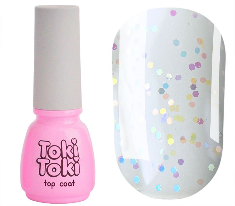 Toki Toki Top for nails Sparkle Top, 5 ml