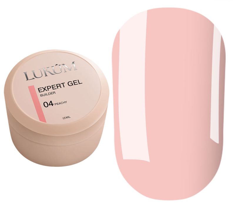 Lukum Гель для ногтей Expert Builder Gel №04, 15 мл