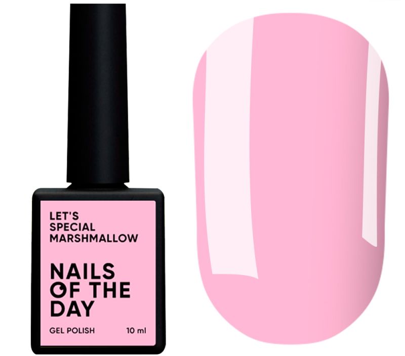 Nails Of The Day Gel polish Let's special Marshmallow, 10 ml