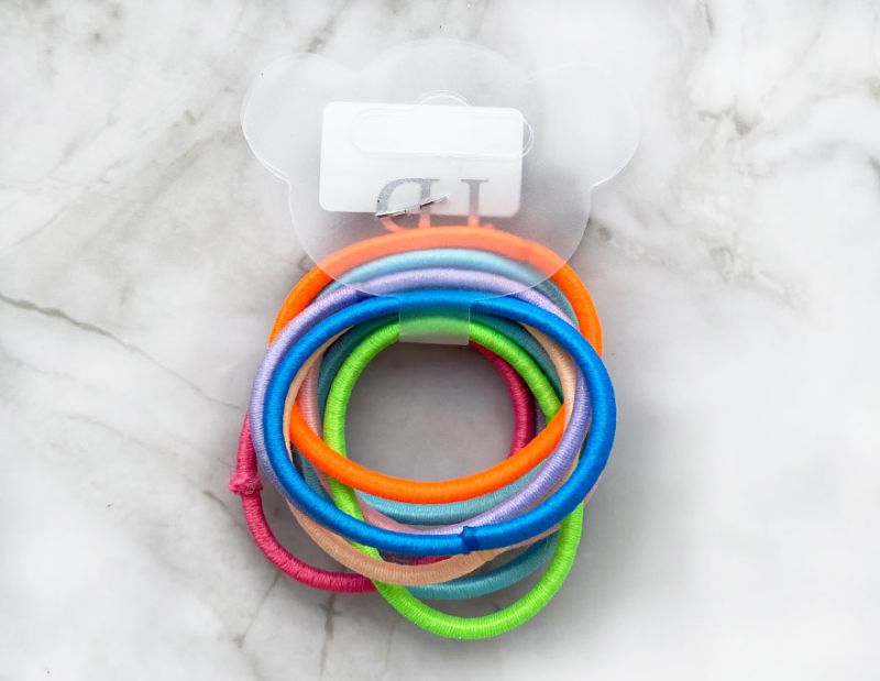 monochromatic - multicolored - 10 pieces - 3.5 cm