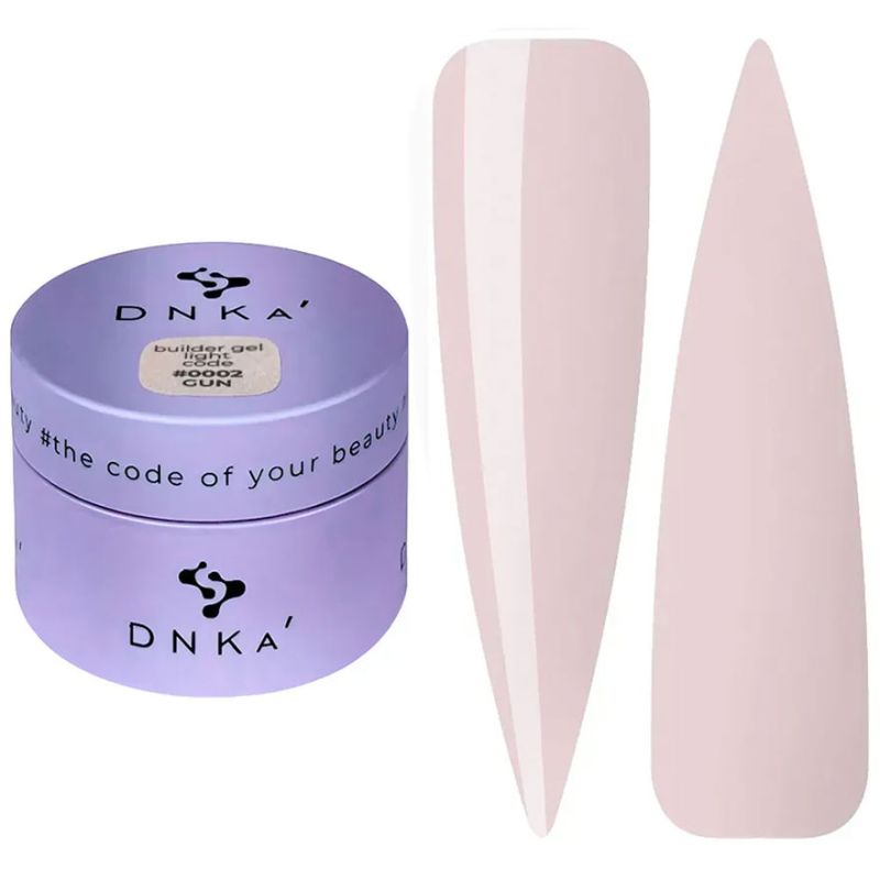 DNKa Гель для нігтів Builder Light Gel 0002 Gun, 30 мл