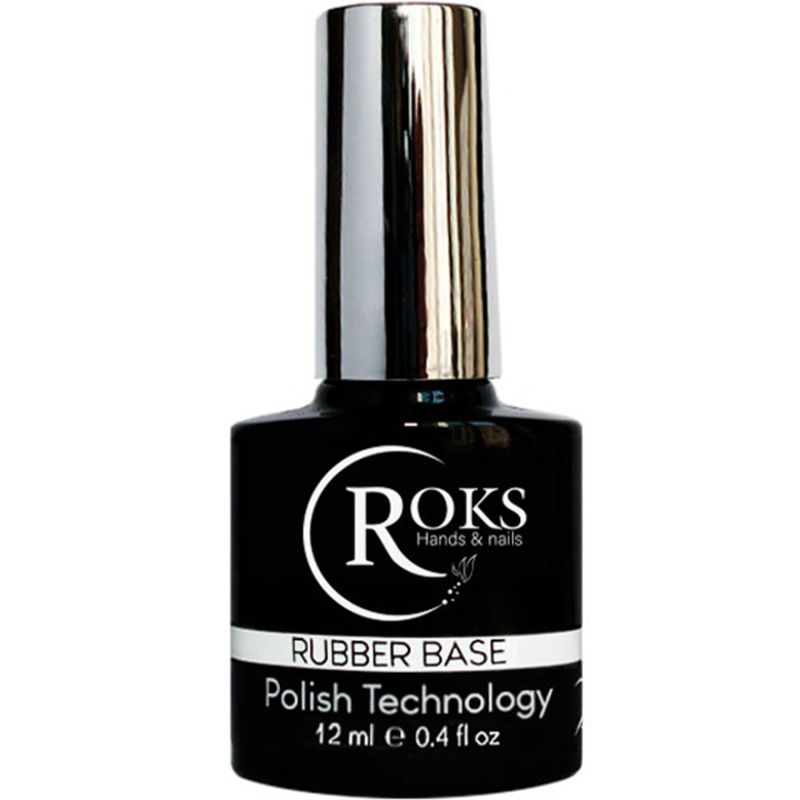 Roks Nail Base Rubber, 12 ml