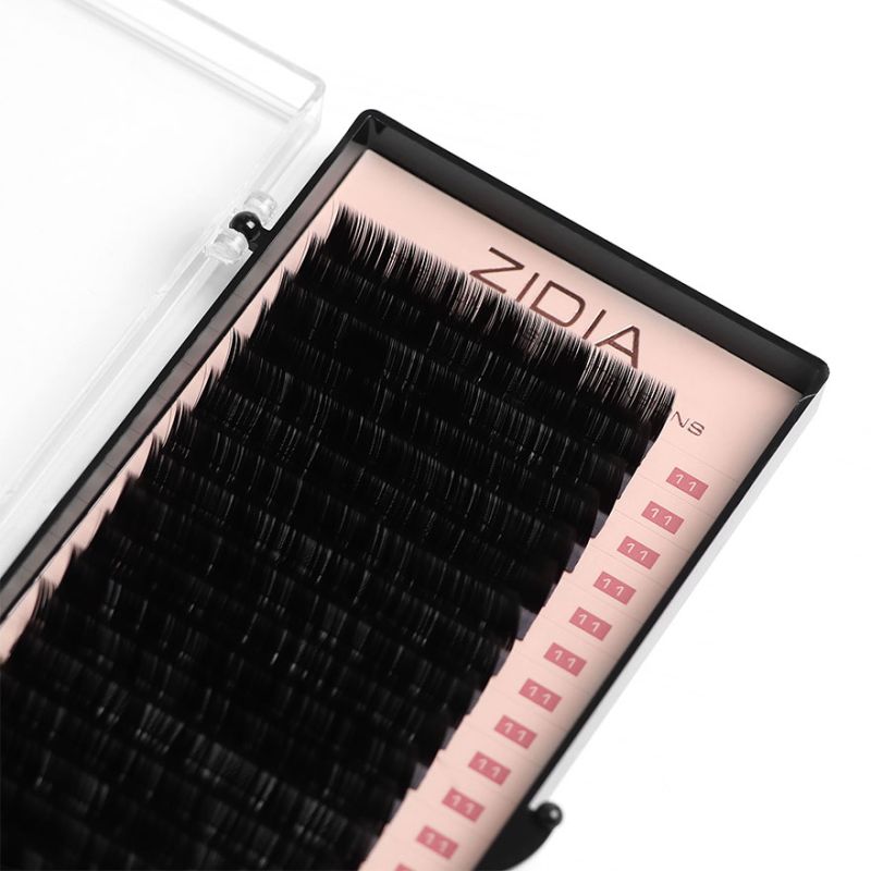 ZIDIA Premium Lash Extensions 20 стрічок - М0,07 х 11 mm