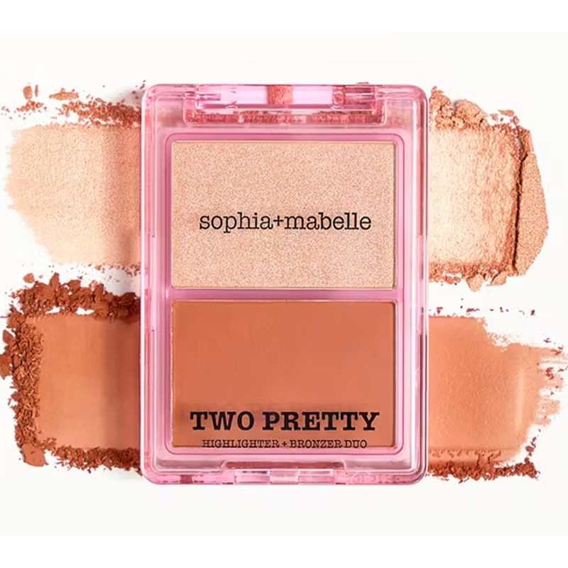Sophia+Mabelle палетка для макияжа Two Pretty Palette In Sunlit Sand, 6 г