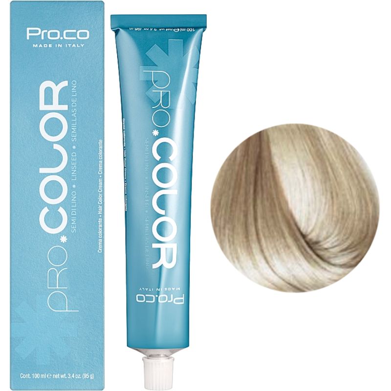 PRO.COLOR Краска для волос 10/1 блондин экстра светло-пепельный, 100 мл