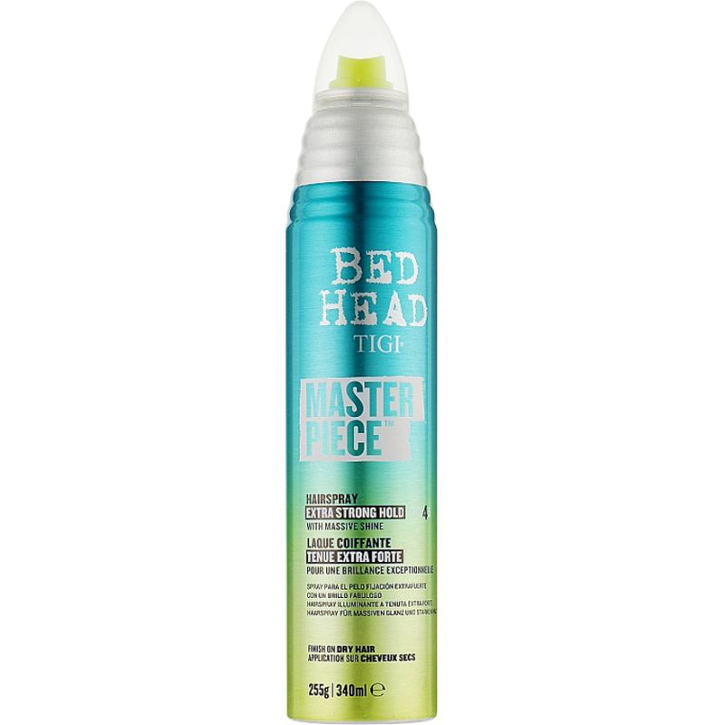 TIGI BED HEAD Лак для волос с интенсивным блеском Masterpiece Hairspray, 340 мл