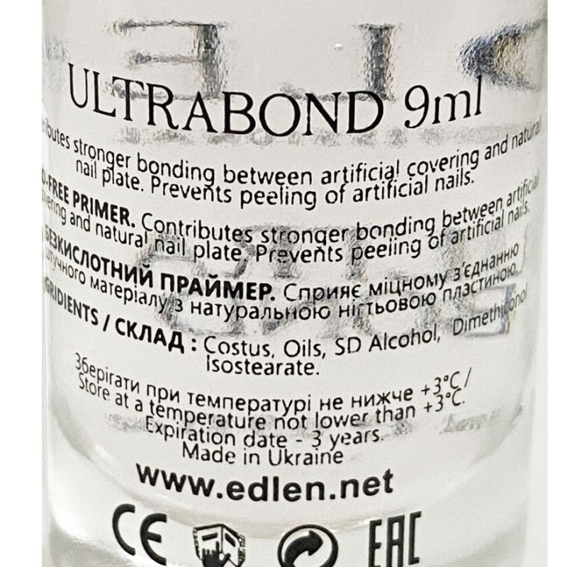 Edlen Ultrabond Acid Free Primer, 9 ml