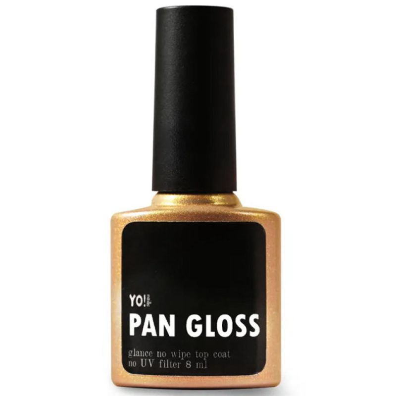 Yo!Nails Екстремально глянсовий топ без липкого шару PAN GLOSS, 8 мл