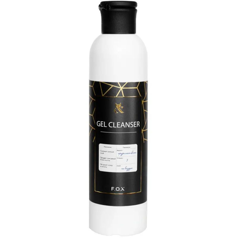 F.O.X Sticky Layer Remover Cleanser, 250 ml