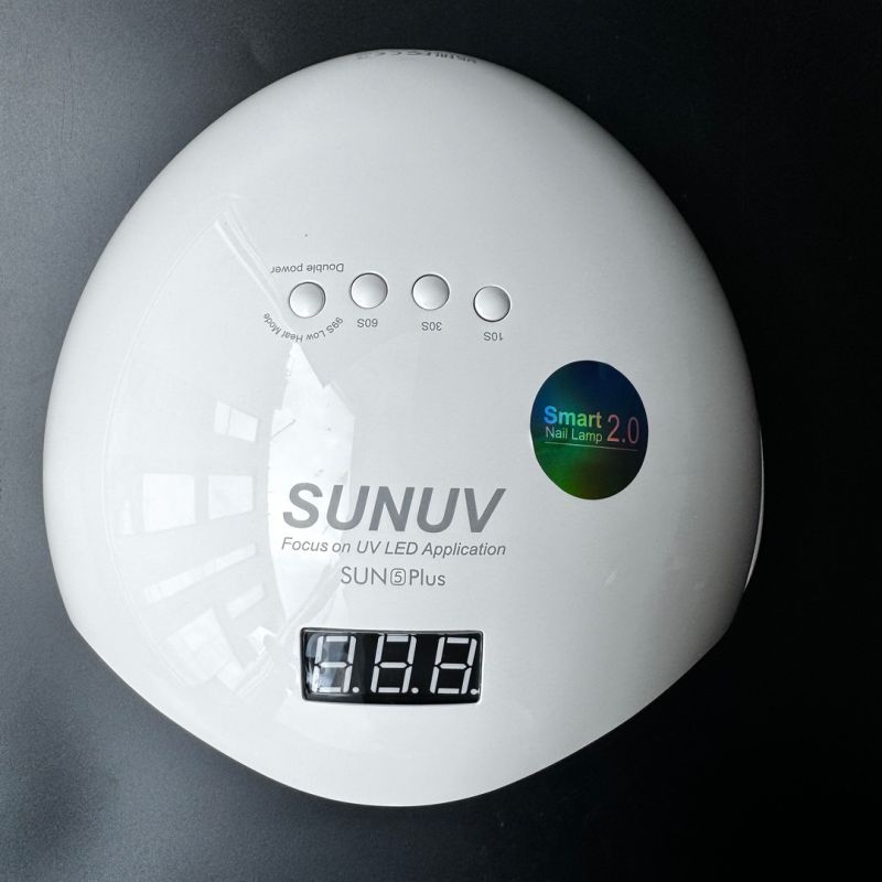 SUNUV Универсальная UV LED лампа Sun5 Plus 48 Вт, White, кварцевые светодиоды (гарантия 1 месяц)
