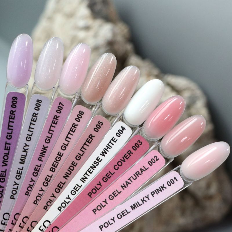 Komilfo PolyGel 001 Milky Pink, 15 ml