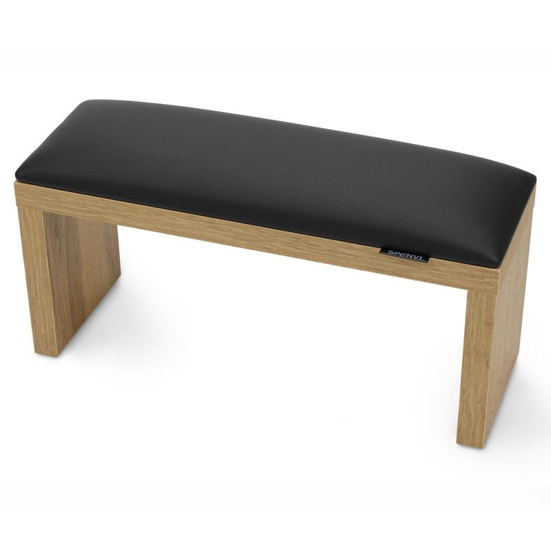 SPENVI Stand for manicure on brown legs Black