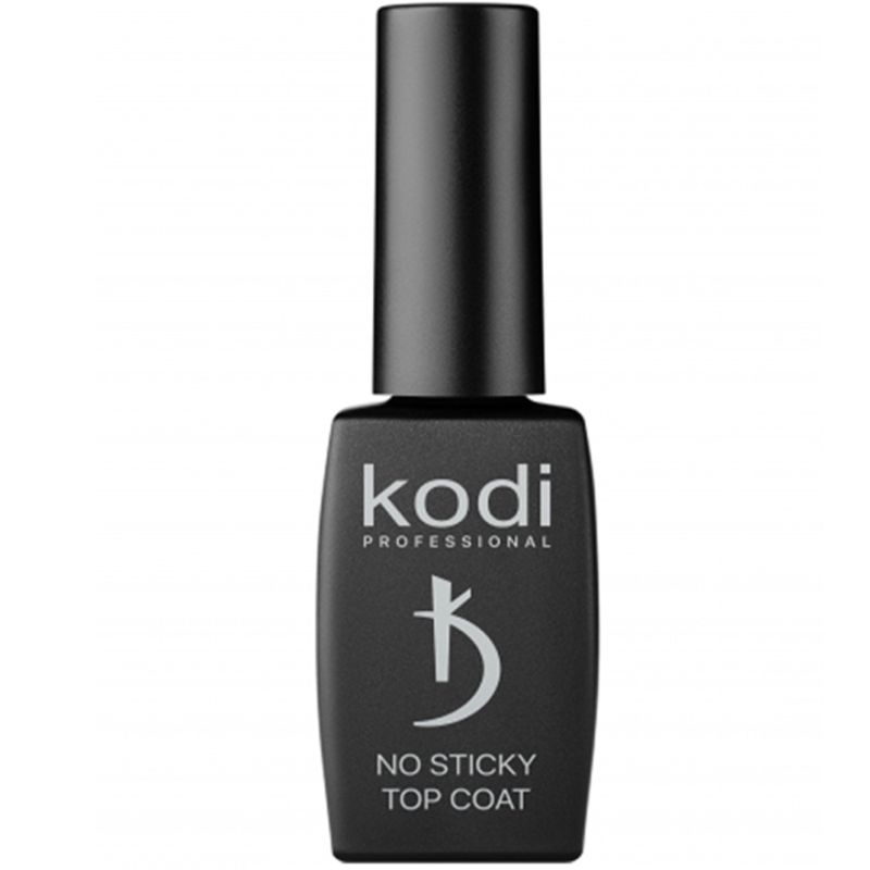 Gel Polish Kodi Professional, No Sticky Top Coat - top coat without a sticky layer, 12 ml