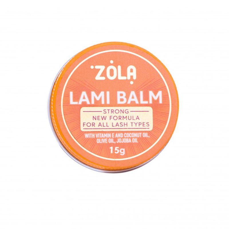 ZOLA LAMI BALM ORANGE Клей без клея для ламинирования ресниц, 15 мл
