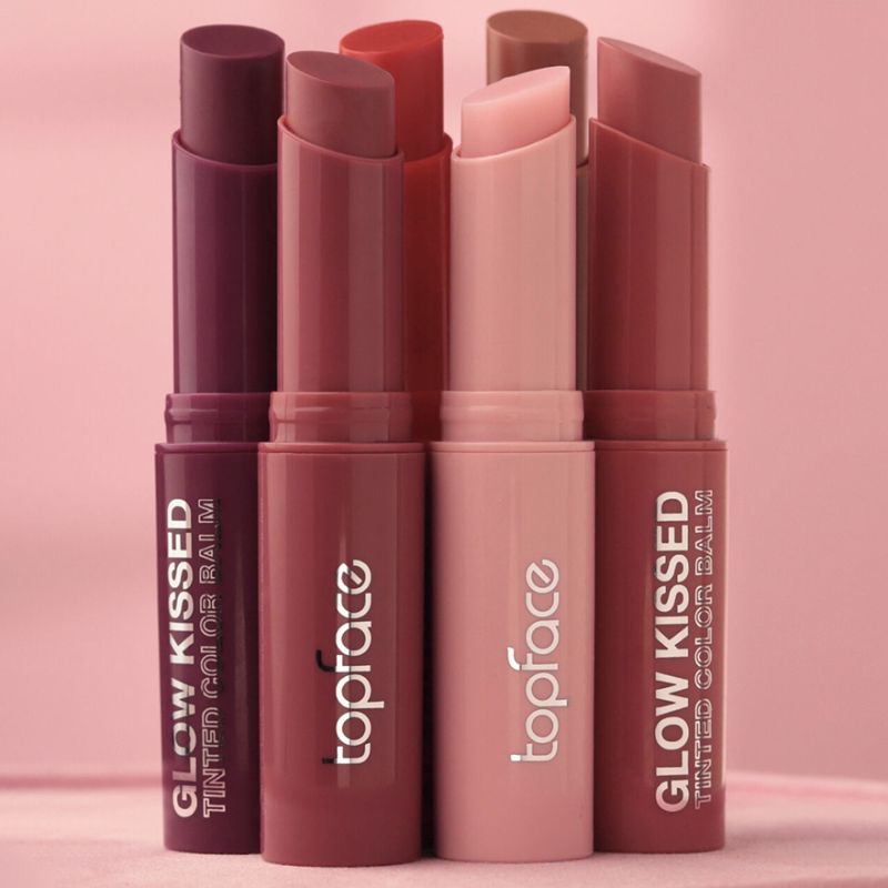 TopFace Увлажняющая помада-бальзам для губ "Glow Kissed" 001 - Cotton Candy, 2,5 г