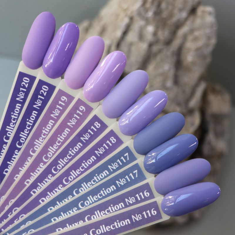 Gel polish Komilfo Deluxe Series D117 (muted, light blue, enamel), 8 ml.