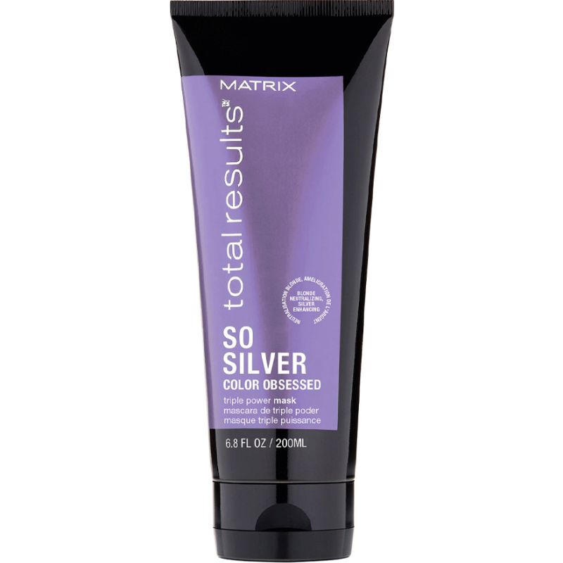 Matrix Total Results So Silver Mask - triple action mask to neutralize yellowness, 200 ml