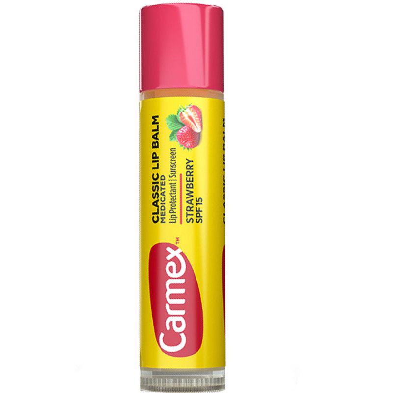 Carmex Lip Balm Stick SPF 15 Бальзам для губ "Strawberry", 4,25 г