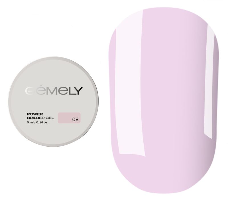  GÉMELY ex GA&MA Гель для нігтів Power Builder gel 008, 5 мл