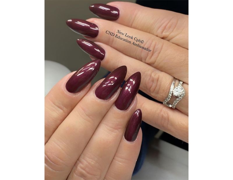 CND Shellac Dark Lava Gel Polish, 7.3 ml