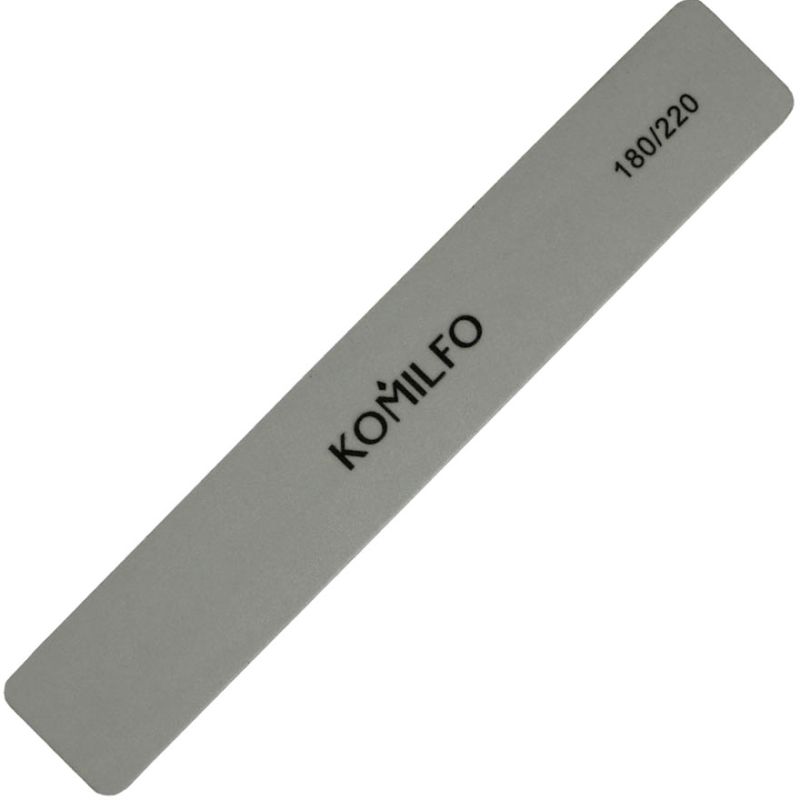 Шлифовщик Komilfo прямоугольный серый 180/220, 18 см