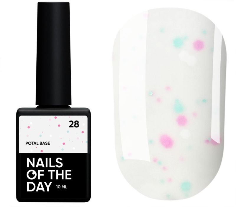 Nails Of The Day Nail Base Potal No. 28, 10 ml