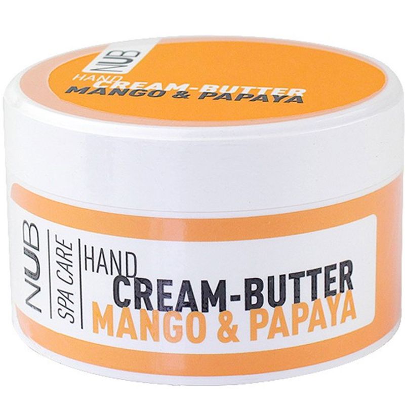 NUB Spa Care Hand Cream Butter Mango & Papaya - nourishing hand cream-butter, 200 ml