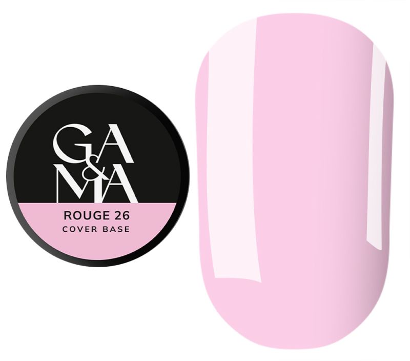 GA&MA Camouflage base Cover base 026 Rouge, 30 ml