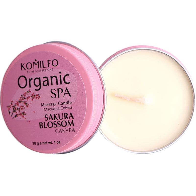 Komilfo Massage Candle - Sakura, 30 g