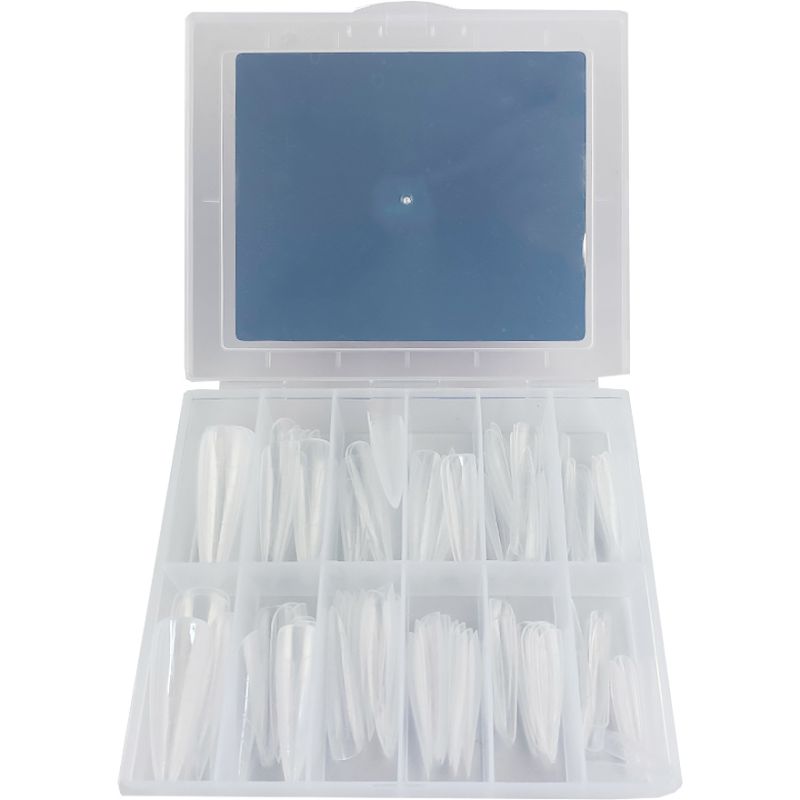 DNKa Верхні форми для моделювання Top Nail Forms Almond, 120 шт