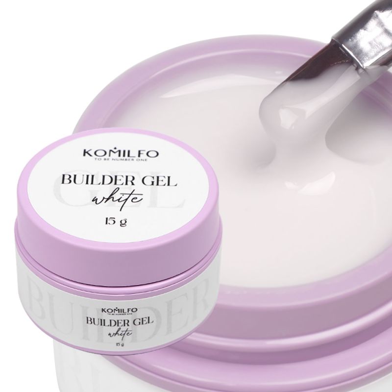 Komilfo Builder Gel White, 15 г