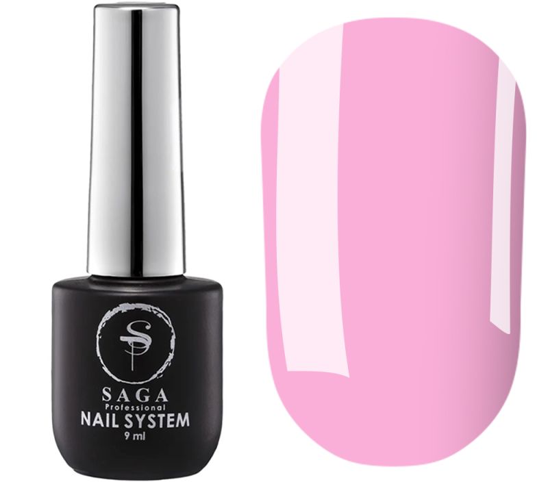 SAGA professional COLOR BASE with brush 01 (light pink), 9 ml